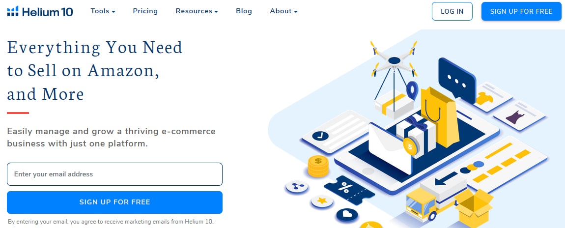 Top 11 Amazon Product Research Tools In 2026 (With Reviews) 2 Helium 10