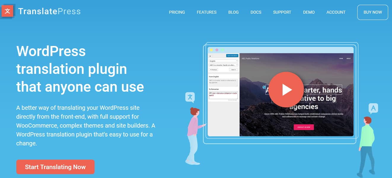 Top 9 WordPress Translation Plugins For Multilingual Site 2 TranslatePress
