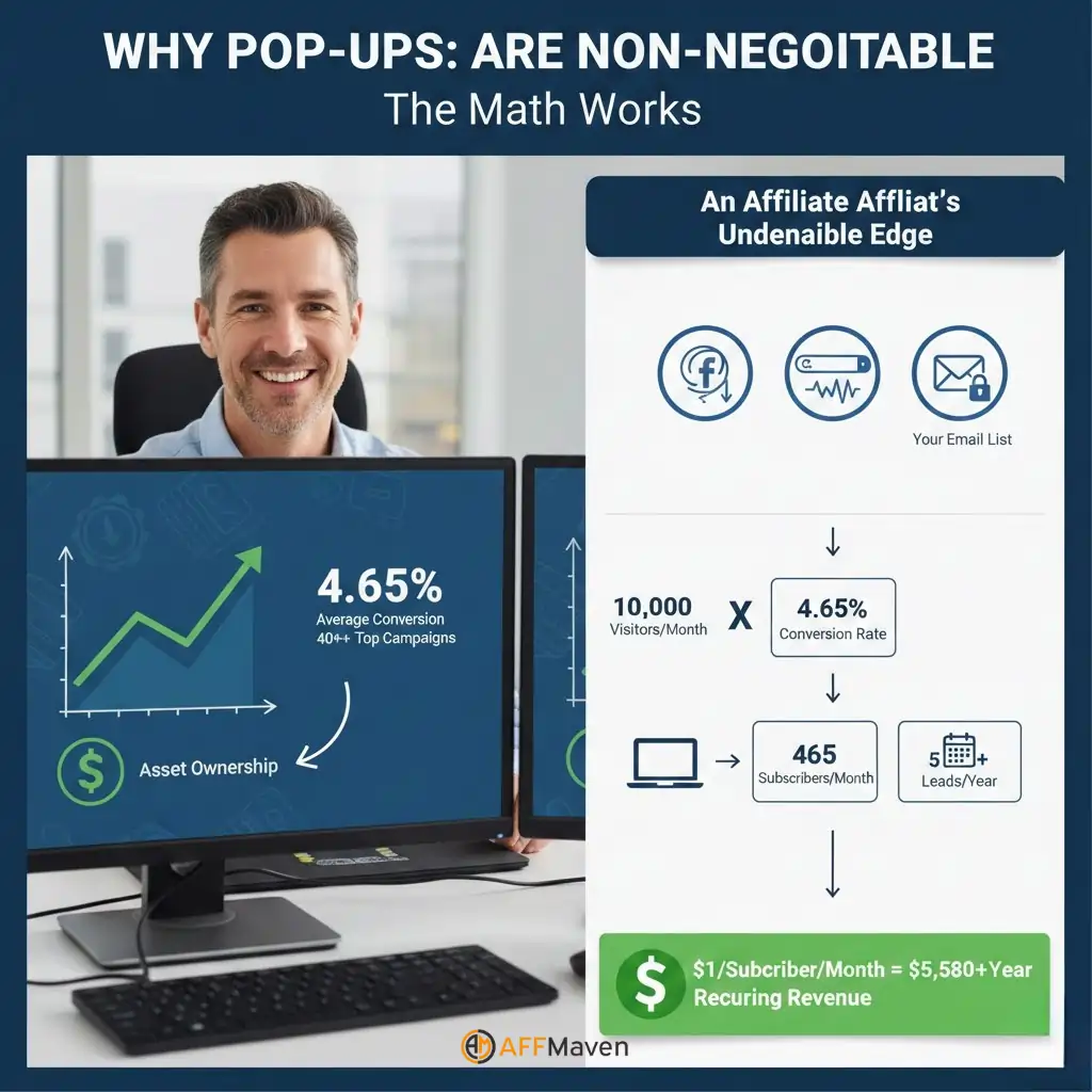 Affiliate دليل النوافذ المنبثقة: زيادة التحويلات إلى أقصى حد في عام 2026 2 Affiliate تساهم النوافذ المنبثقة في زيادة معدلات التحويل