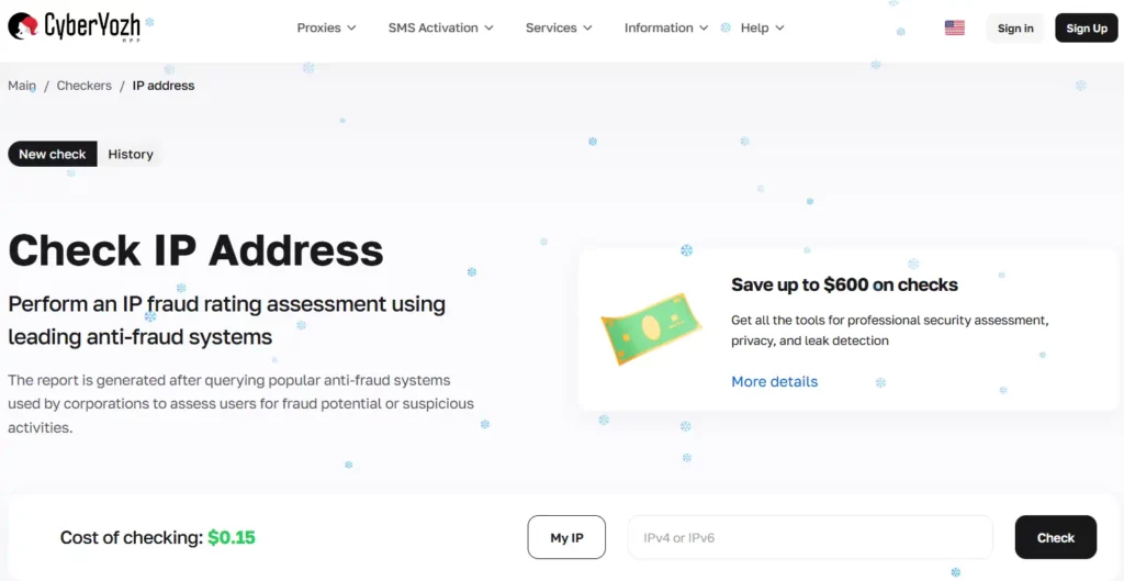 CyberYozh Review 2026: Mobile Proxies & Anti-Detect Features 7 CyberYozh Fraud Score