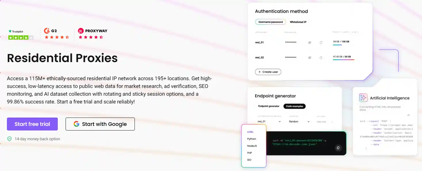 دليل جمع البيانات المستهدفة جغرافيًا: كيفية جمع البيانات المحلية (2026) 3 Decodo وكلاء سكني