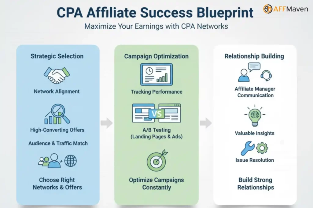 13 Best CPA Affiliate Networks for Higher Commissions (2026) 16 CPA Affiliate Networks Earnings