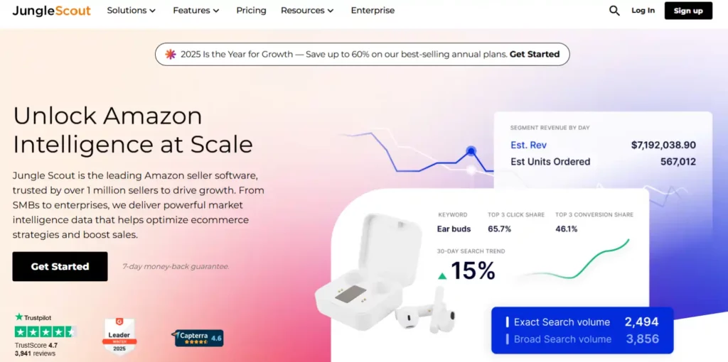 Helium 10 Review 2026: Ultimate Amazon Software (Why 9 Stars) 24 Jungle Scout