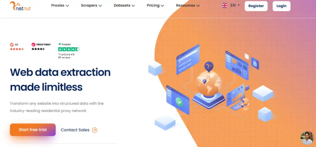Best 10 Best Cloud-Based Proxies for Web Scraping & Privacy 8 NetNut