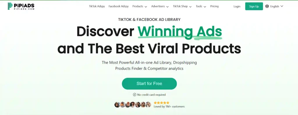 PiPiADS Review 2026: #1 TikTok Ads Spy Tool to 10x Your Sales? 13 PiPiADS Website