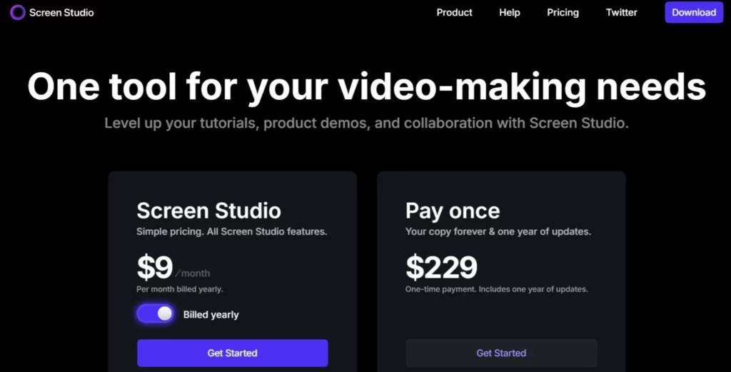 Screen Studio Coupon: Pro-Grade Screen Recording at 70% Off 14 Screen Studio Pricing Plans