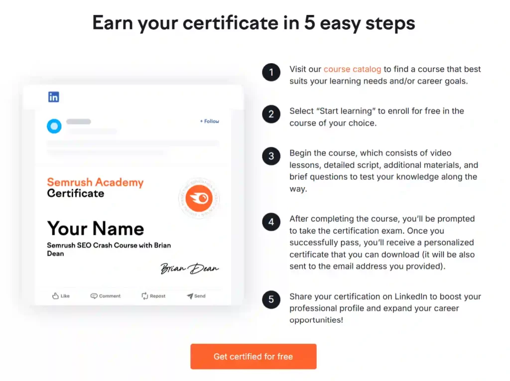 Semrush Academy Review: Free Marketing Training – Hype or Hit? 6 Semrush Certifications