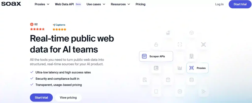 Best 10 Best Cloud-Based Proxies for Web Scraping & Privacy 9 SOAX